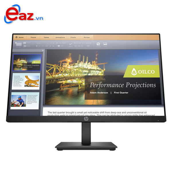 LCD HP P224 (5QG34AA) | 21.5 inch Full HD (1920 x 1080 @ 60 Hz) Anti Glare _LED Backlights _DisplayPort _HDMI _ VGA _719F